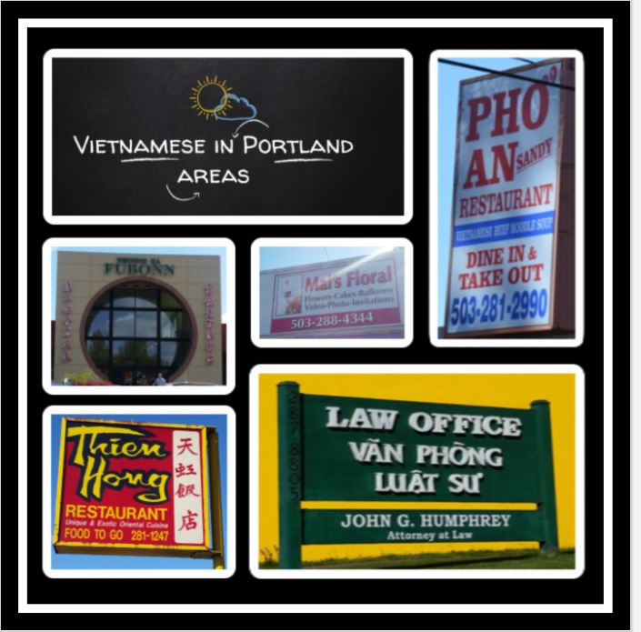 Vietnamese in Portland areas