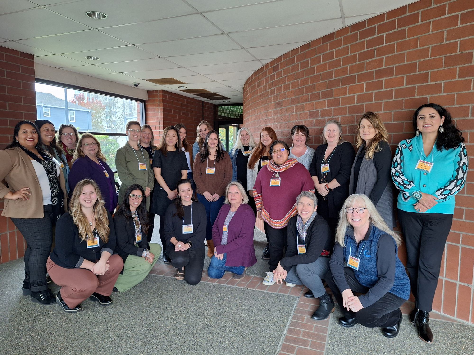 Rural Leaders Cohort pose in front of League of Oregon Cities Building