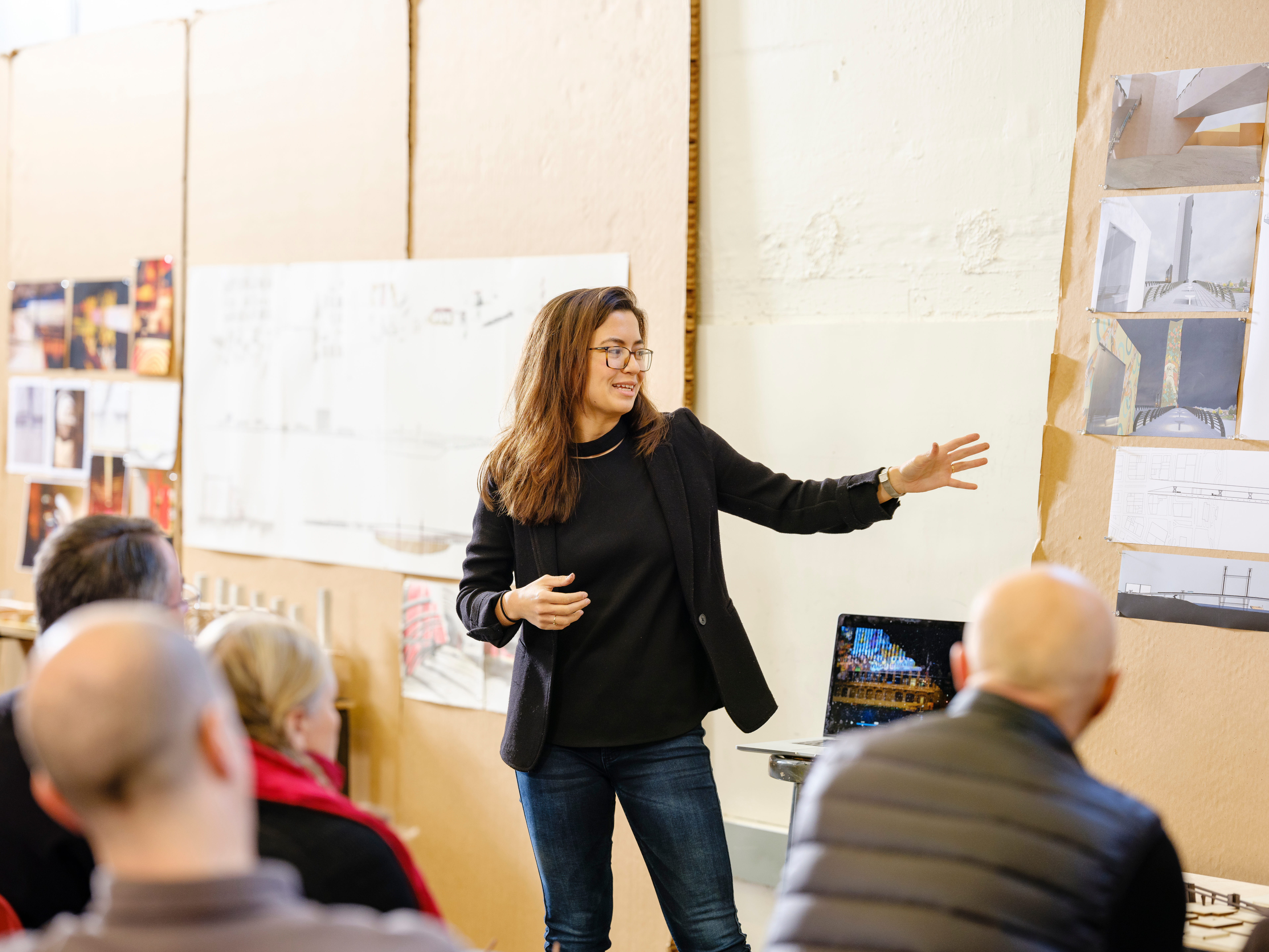 Faculty working together