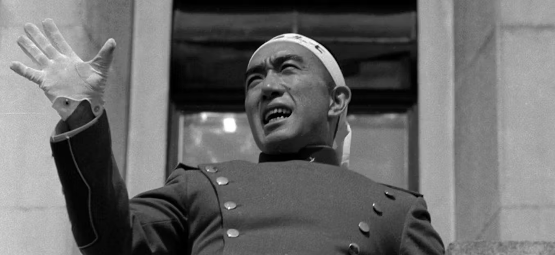 Yukio Mishima Giving Speech