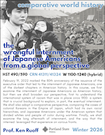 The Wrongful Internment of Japanese-Americans Course Flyer
