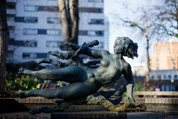 Farewell to Orpheus statue