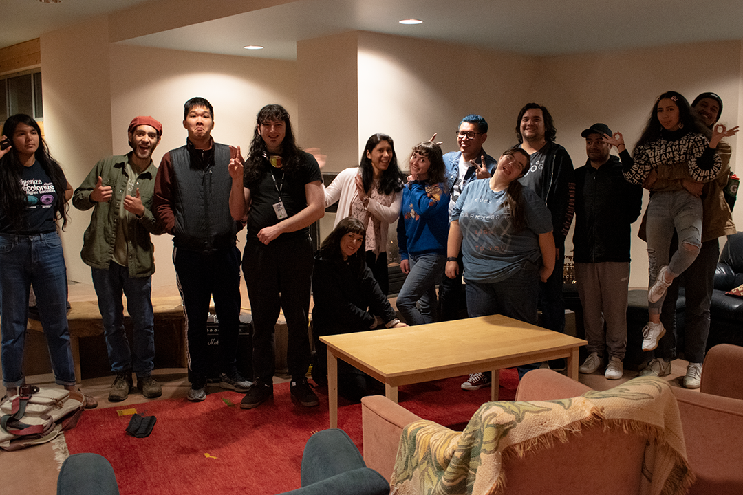 CRC Programming Team at an open mic