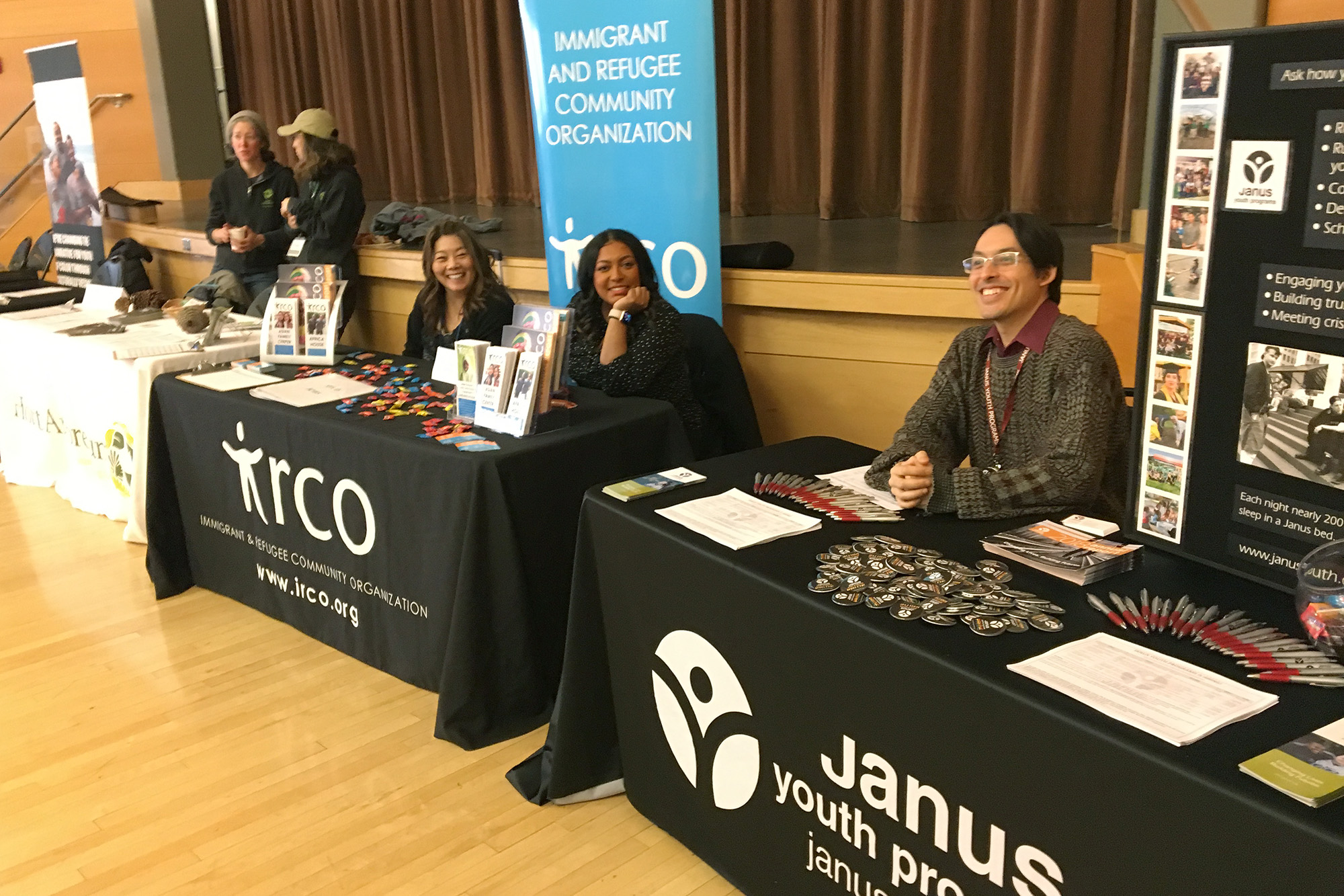 Smith ballroom provides room for trade shows and job fests.