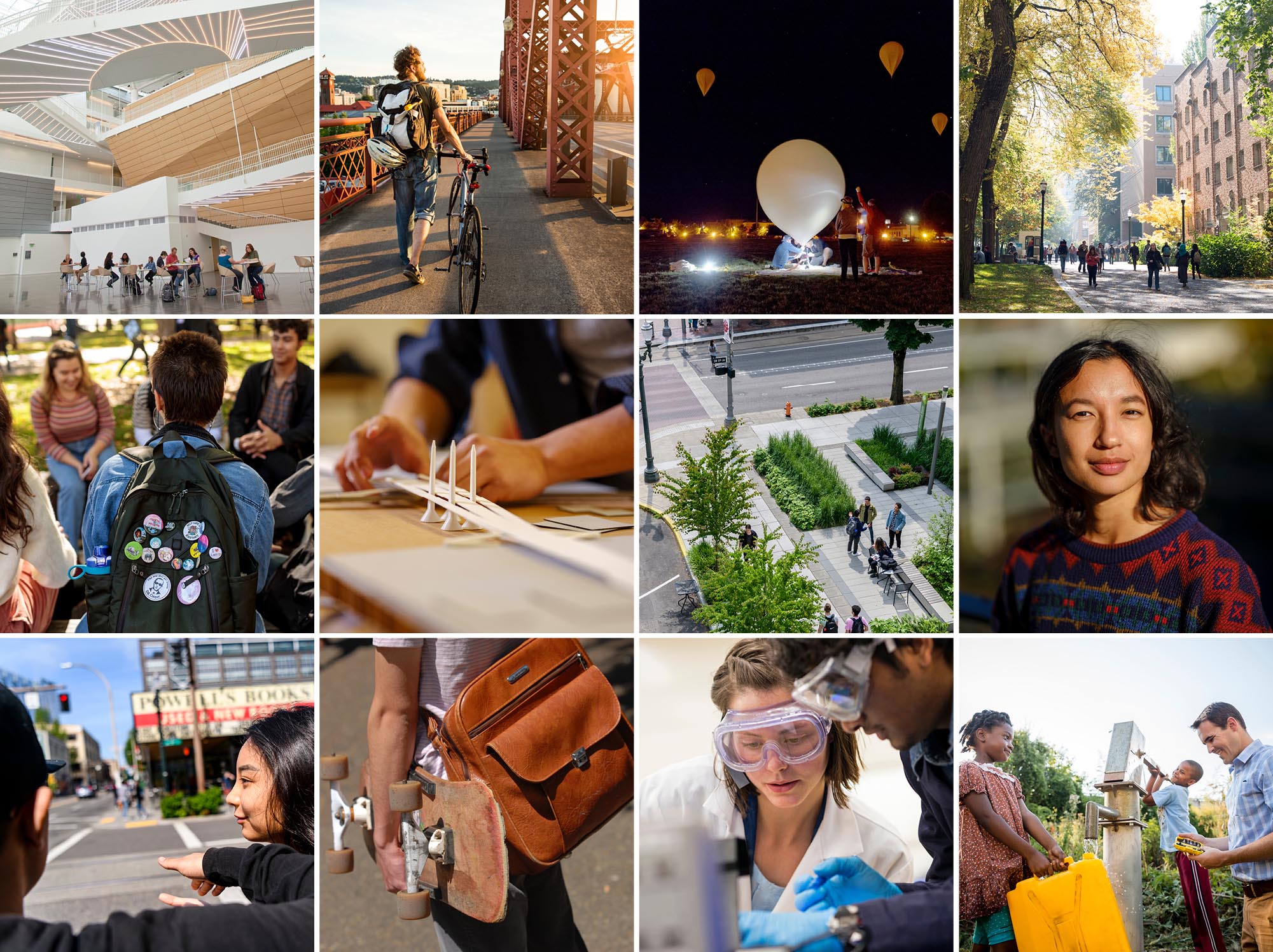 Collage of PSU Photography